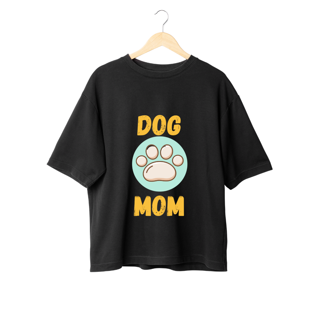 Dog Mom Half Sleeve T-Shirt