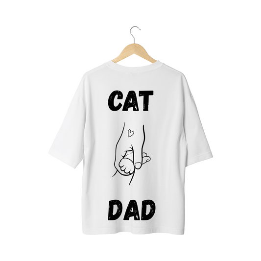 Cat Dad Half Sleeve T-Shirt
