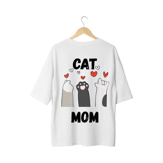 Cat Mom Half Sleeve T-Shirt