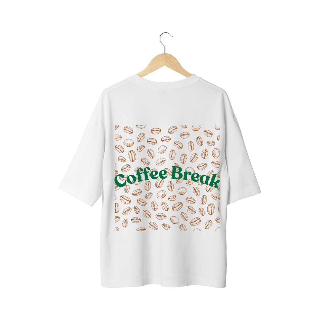 Coffee Break Half Sleeve T-Shirt