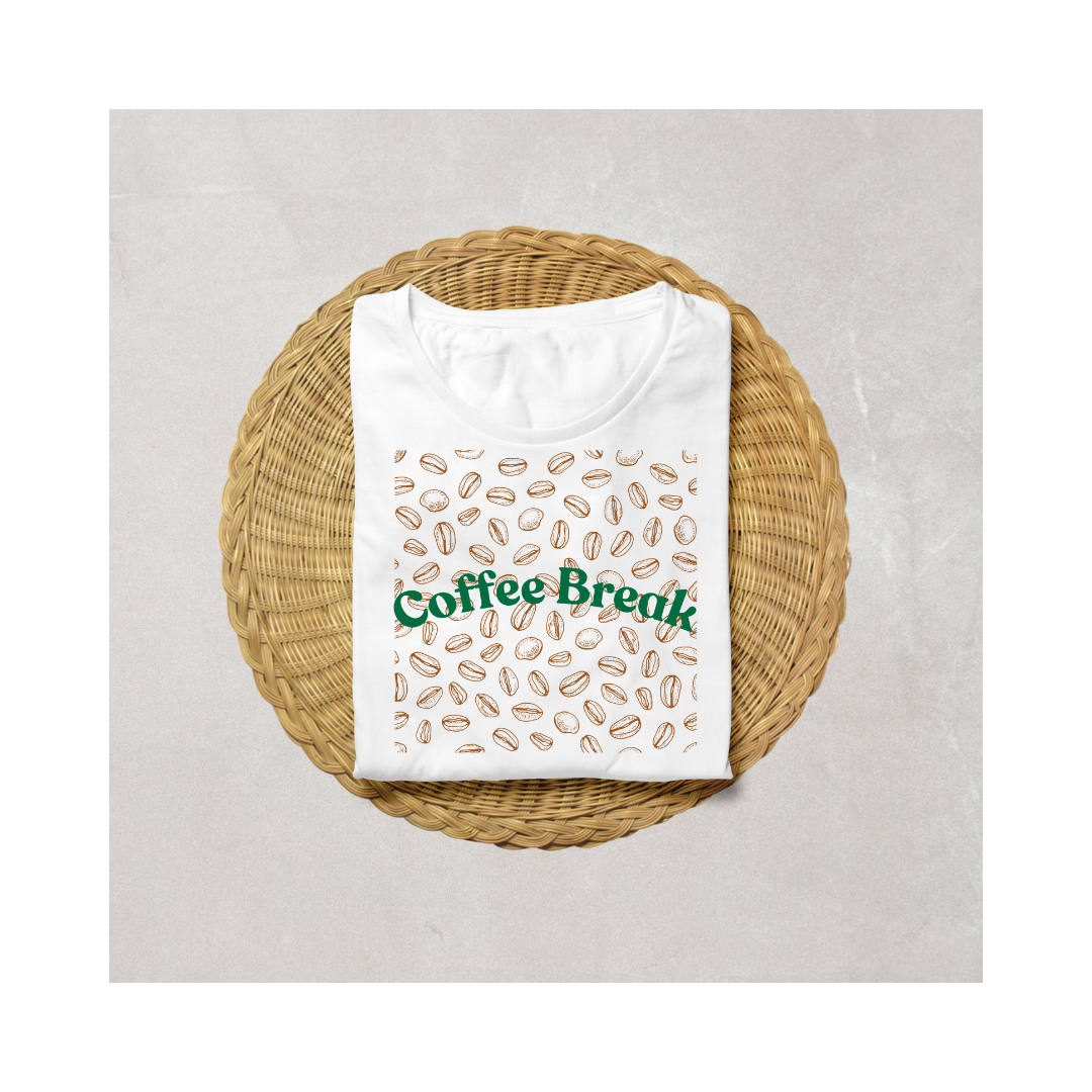 Coffee Break Half Sleeve T-Shirt
