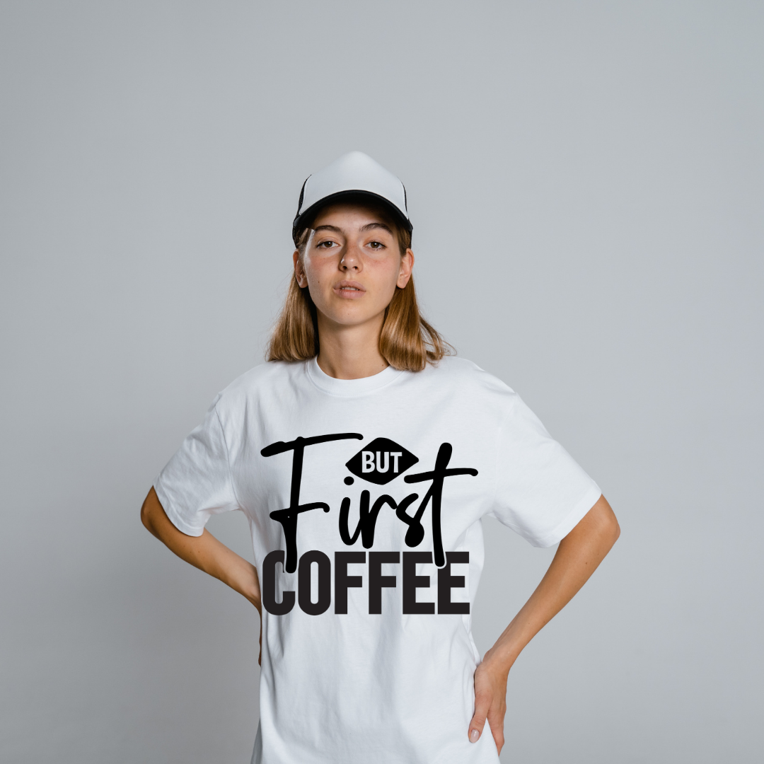 But First, Coffee Half Sleeve T-Shirt