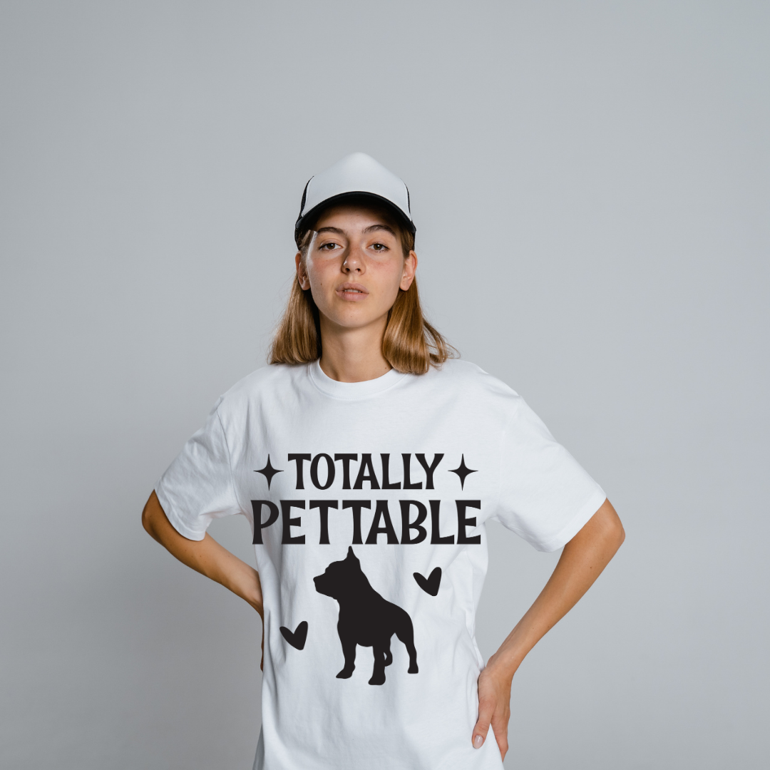 Totally Pettable  Half Sleeve T-Shirt