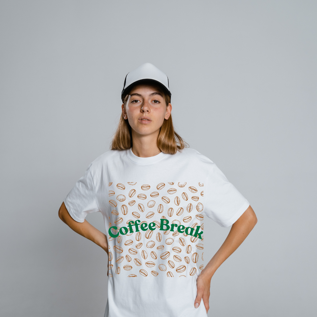 Coffee Break Half Sleeve T-Shirt