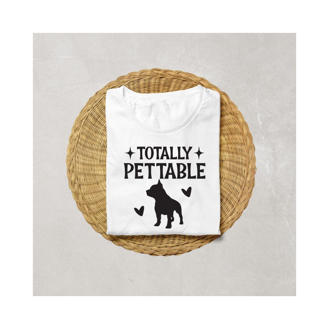 Totally Pettable  Half Sleeve T-Shirt