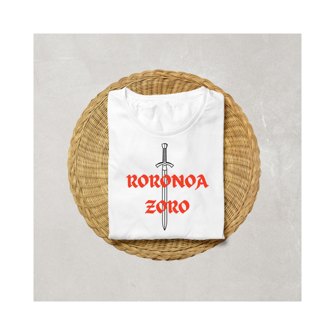 Roronoa Zoro Half Sleeve T-Shirt